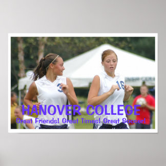 Hanover Soccer Poster