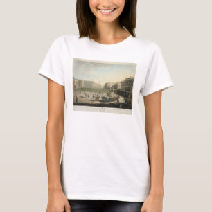 Hanover Square, engraved by Robert Pollard (1755-1 T-Shirt