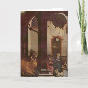 HANS BALDUNG GERMAN NATIVITY CHRISTMAS CARD