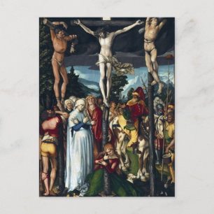 Hans Baldung Grien The crucifixion of Christ Postcard
