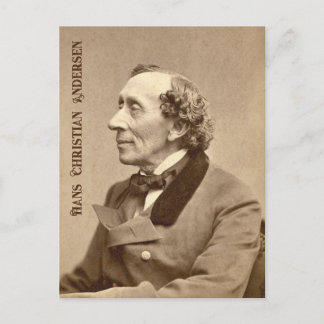 Hans Christian Andersen postcard