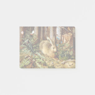Hans Hoffmann A Hare in the Forest Post-it Notes