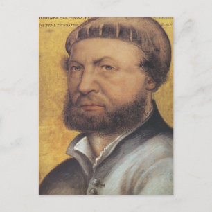 Hans Holbein the Younger- Self Portrait Postcard