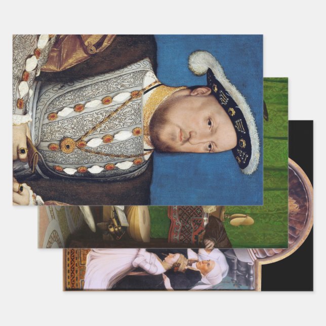 Hans Holbein the Younger Wrapping Paper Sheet (Set)