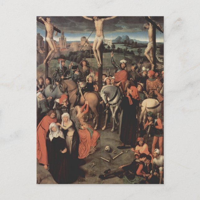 Hans Memling-Altar triptych from Lübeck Cathedral Postcard (Front)