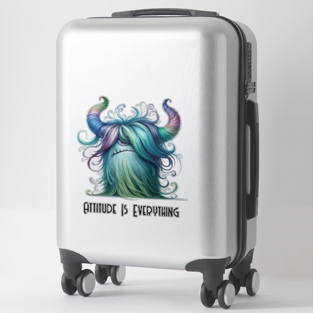 Hans - One-Eyed Monster Sticker (Suitcase)