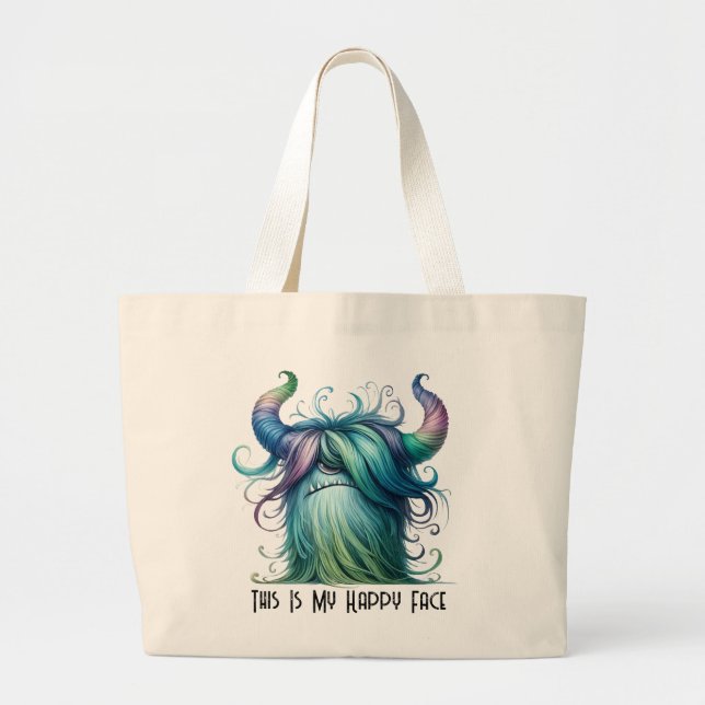 Hans - One-eyed Monster Tote Bag (Front)