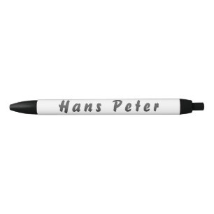 Hans Peter Kugelschreiber Black Ink Pen