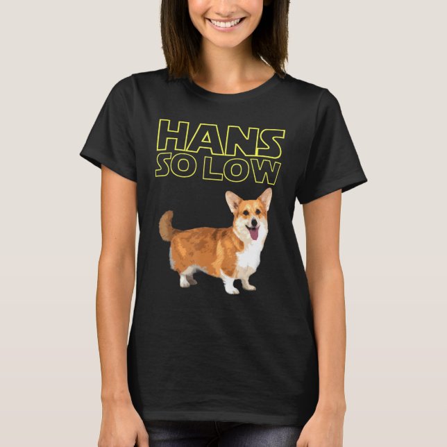 Hans So Low Corgi T-Shirt (Front)