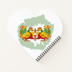 Hansa Puttuwa – Two Entwined Swans Notebook