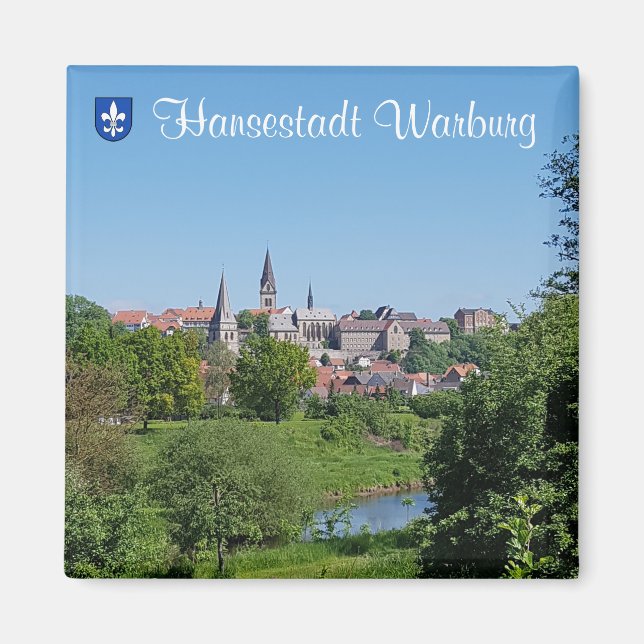 Hanseatic city of Warburg Magnet (Front)
