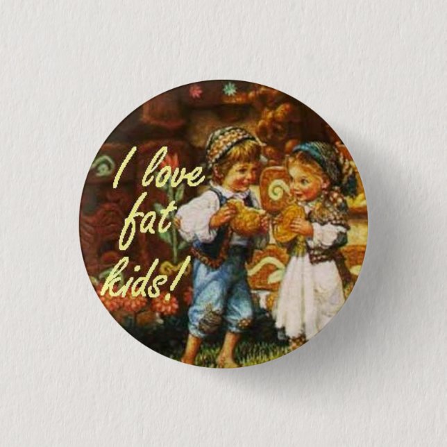 hansel and gretel 3 cm round badge (Front)