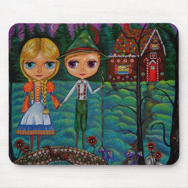 Hansel and Gretel Mousepad (Front)