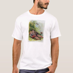 Hansel and Gretel Sleeping in the Woods T-Shirt