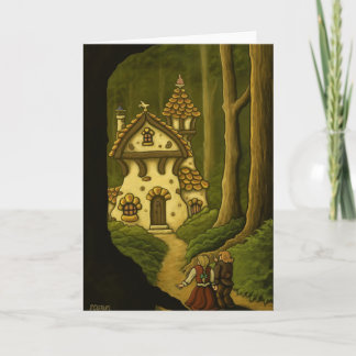Hansel & Gretel fairytale greetingcard Card