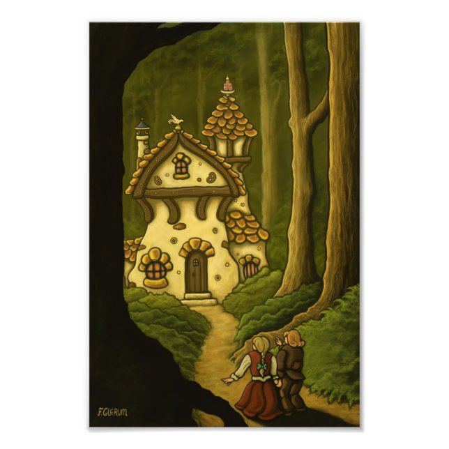 hansel & gretel fairytale photo print (Front)