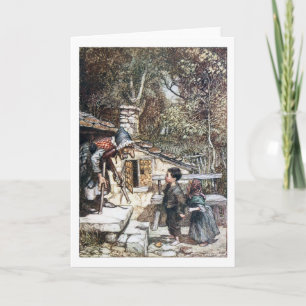 Hansel & Grethel meet the Witch Card