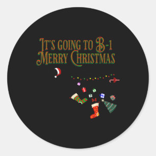 Hansen Christmas Vacation Official Merchandise Classic Round Sticker