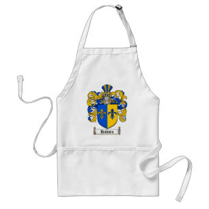 HANSEN FAMILY CREST -  HANSEN COAT OF ARMS STANDARD APRON