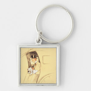 Hansom Cab Key Ring
