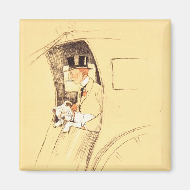 Hansom Cab Magnet (Front)