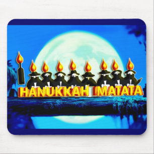 Hanukka Matata Mouse Pad