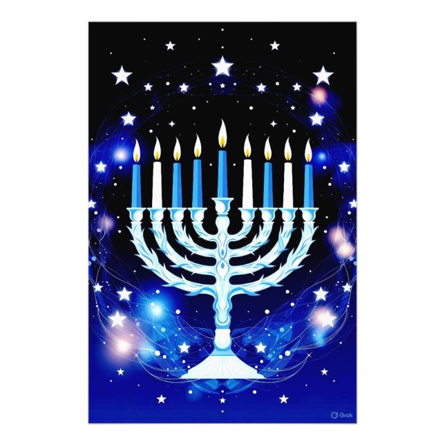 HANUKKA  PHOTO PRINT (Front)