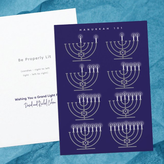 Hanukkah 101 holiday card (Creator Uploaded)