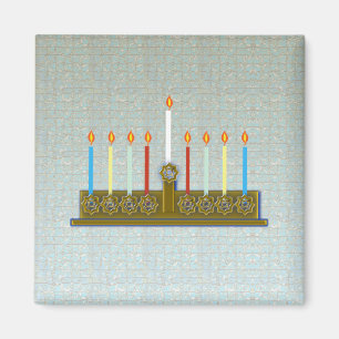 Hanukkah 2010...Squared Magnet