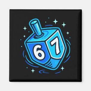 Hanukkah 67 Meme Chanukah Jewish Men Women Kids  Magnet
