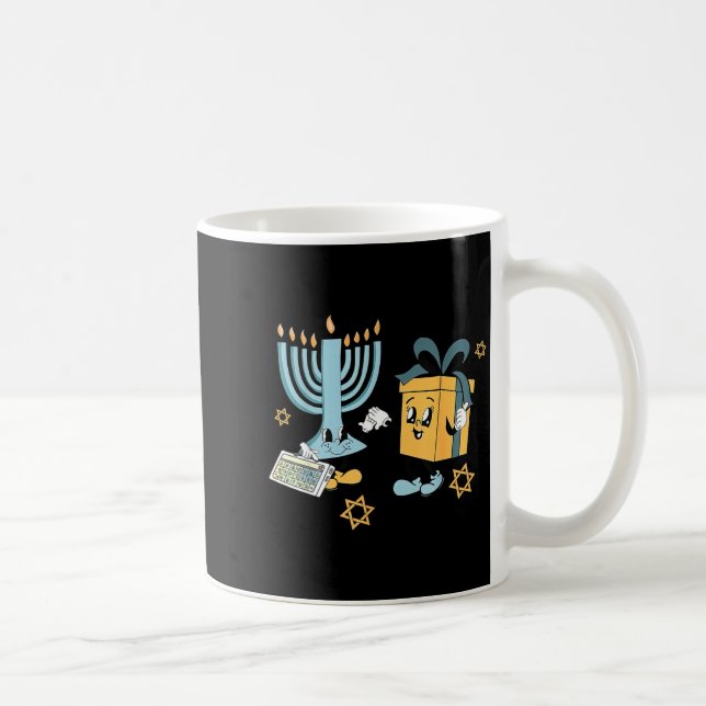 Hanukkah Aac Speech Therast Slp Communication Acce Coffee Mug (Right)