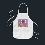 Hanukkah Apron Kids Personalise<br><div class="desc">Personalised Kids Hanukkah apron. Great for the holidays!</div>