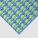 Hanukkah Blue Green Menorah Pattern Simple Modern Tissue Paper<br><div class="desc">A close-up photo of bright, colourful, blue and green artsy menorahs helps you usher in the holiday of Hanukkah in style. Feel the warmth and joy of the holiday season whenever you use this bright, colourful Hanukkah tissue paper. Matching cards, postage, stickers, pillows, housewares, totebags, and other products are also...</div>