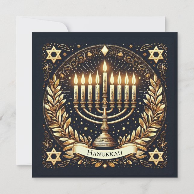 Hanukkah Card (Front)