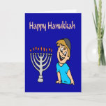 Hanukkah Card<br><div class="desc">Happy Hanukkah card for a kid.</div>