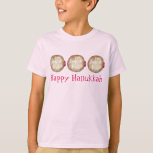 Hanukkah Chanukah Jewish Holidays Jelly Doughnut T-Shirt