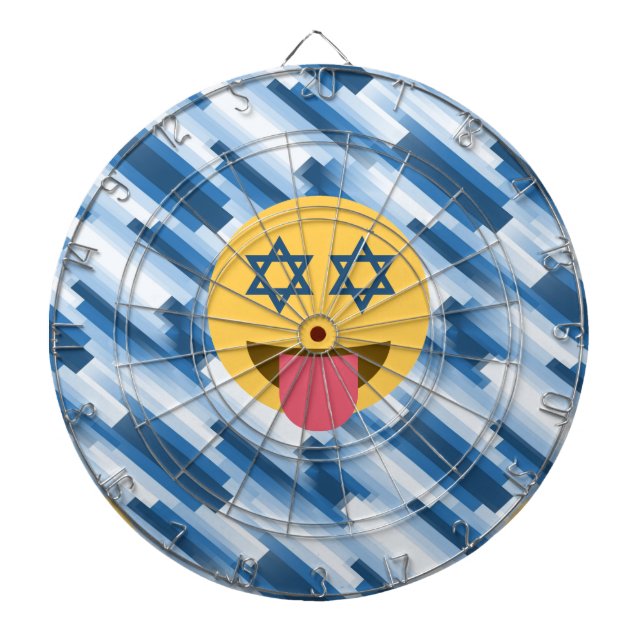 hanukkah chanukkah emoji dartboard (Front)