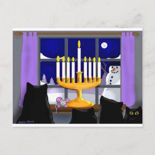Hanukkah christmas card