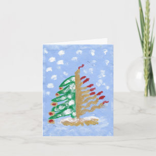 Hanukkah/Christmas Holiday Card