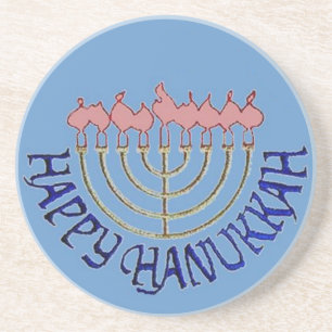 Hanukkah Coaster