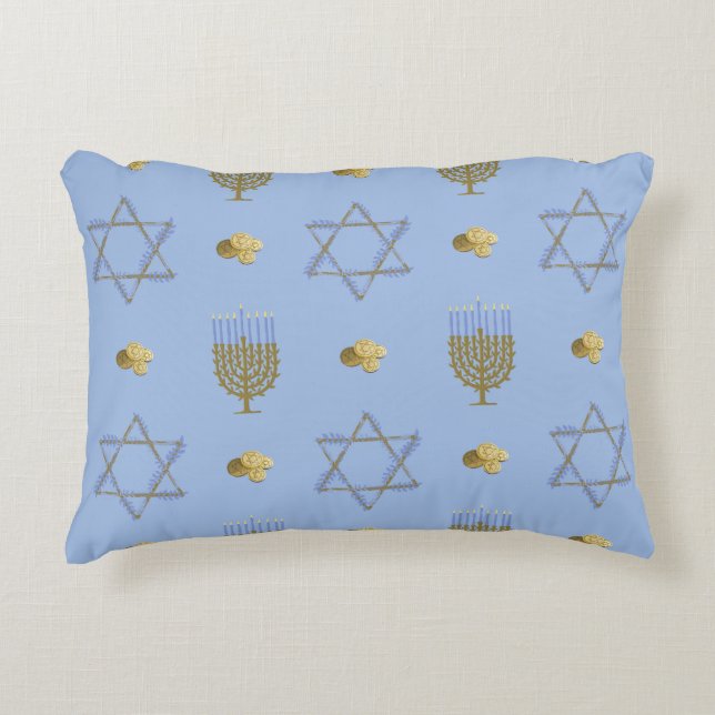 Hanukkah Decorative Cushion (Front)