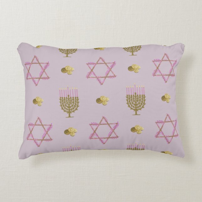 Hanukkah Decorative Cushion (Front)