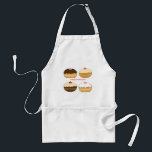 Hanukkah Doughnuts Apron<br><div class="desc">Dessert Time - Hanukkah Doughnuts Apron Design. All designs are customisable - you may change text fonts,  size & colours,  add/remove/change text & graphics. EveStock Graphics & Design © All rights reserved</div>