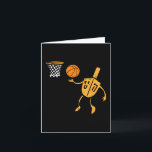 Hanukkah Dreidel Basketball Chanukah Jewish Men Bo Card<br><div class="desc">Hanukkah Dreidel Basketball Chanukah Jewish Men Boys Kids</div>