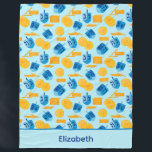 Hanukkah Dreidel Game Gelt Dark Blue Fleece Blanket<br><div class="desc">Hanukkah Dreidel Game Gelt Dark Blue Personalised Pattern. Chanukah dreidels in blue.</div>