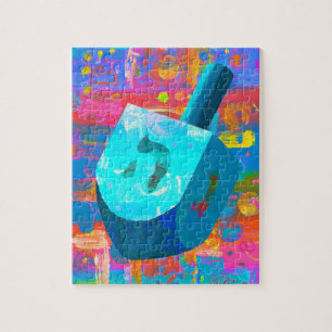 Hanukkah Dreidel Jigsaw Puzzle