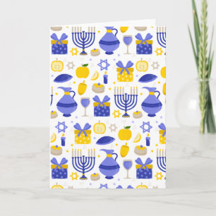hanukkah dreidel menorah invitation
