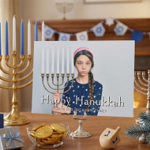 Hanukkah Family Menorah Holiday Celebration