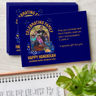 HANUKKAH FAMILY REUNION Chanukah Gelt Envelope