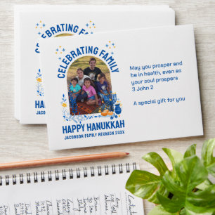 HANUKKAH FAMILY REUNION Chanukah Gelt Envelope